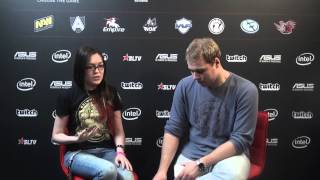 Interview with Na`Vi manager Razzoc @ Starladder Season IX LAN Finals (with ENG subs)