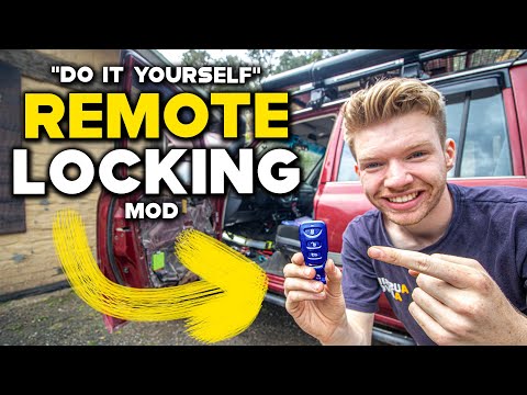 The Best $20 You'll EVER spend on your 4WD! DIY Keyless remote LOCKING!