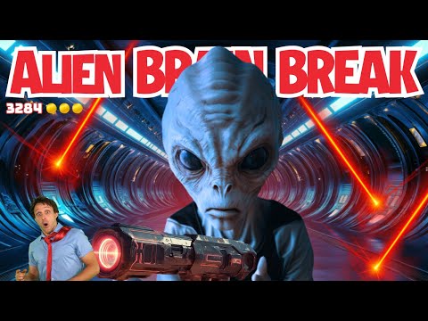 Alien Escape Kids Brain Break 👽 🛸 | Movement PE Game and Fun Workout Exercises