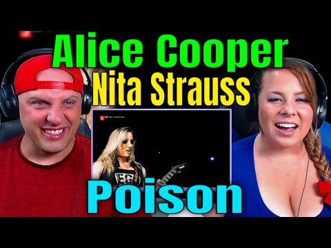 reaction to Alice Cooper - (Intro) - Poison W/ Nita Strauss | THE WOLF HUNTERZ REACTIONS
