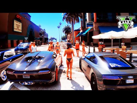 Grand Theft Auto 5 (GTA 5) - 4K Ultra Graphics Gameplay | GTA 5 PC Gameplay 4K 60FPS