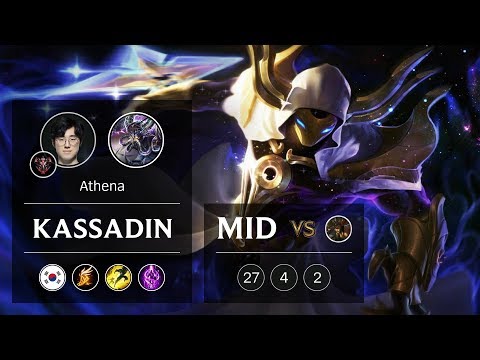 Kassadin Mid vs Cassiopeia - KR Grandmaster Patch 9.5