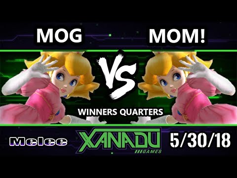 S@X 252 SSBM - MoG (Peach) Vs. MOM! (Peach) - Smash Melee Winners Quarters