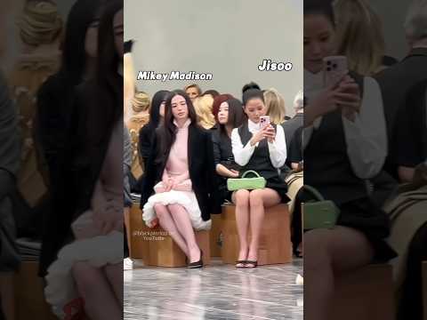 Jisoo always attracts everyone's attention at Dior events!! ✨🤍 #blackpink #jisoo