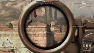 Killing stream sniper twice #battlefield #battlefield1 #bf1 #battlefieldclips #ww1 #funny #shorts