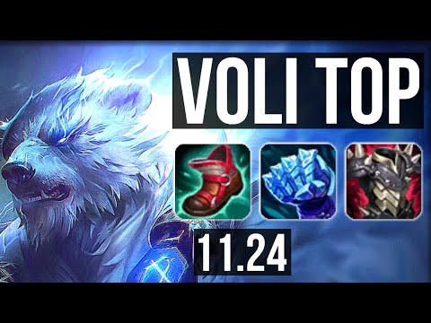 VOLIBEAR vs DR. MUNDO (TOP) | 6.4M mastery, 6/2/7, 400+ games | BR Diamond | 11.24