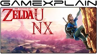 Rock-Climbing Link Revealed in LEAKED Zelda Wii U, NX Art