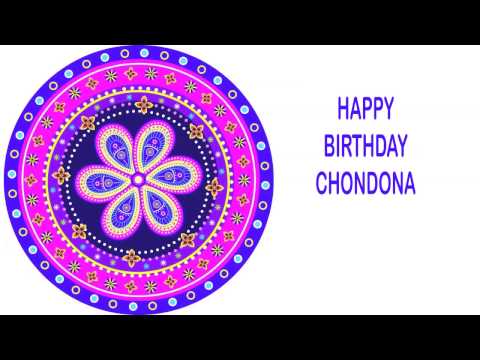 Chondona   Indian Designs - Happy Birthday