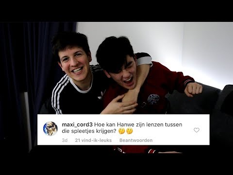 HANWE VINDT DEZE YOUTUBER KUT! - Q&A MET HANWE