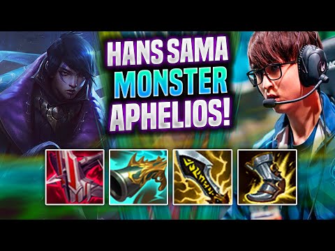 HANS SAMA IS A MONSTER WITH APHELIOS! - TL Hans Sama Plays Aphelios ADC vs Jhin! | Preseason 2022