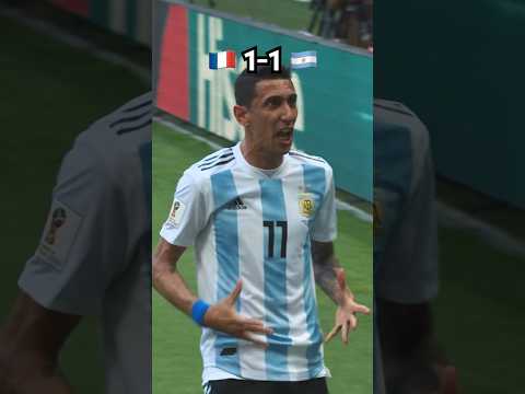 Mbappe vs Messi! France vs Argentina