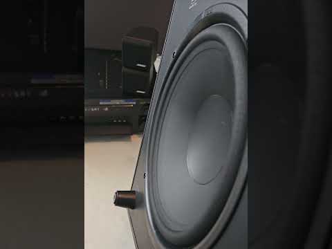 Subwoofer Jamo SW 410E Home Cinema Heimkino  / Aktiv Subwoofer