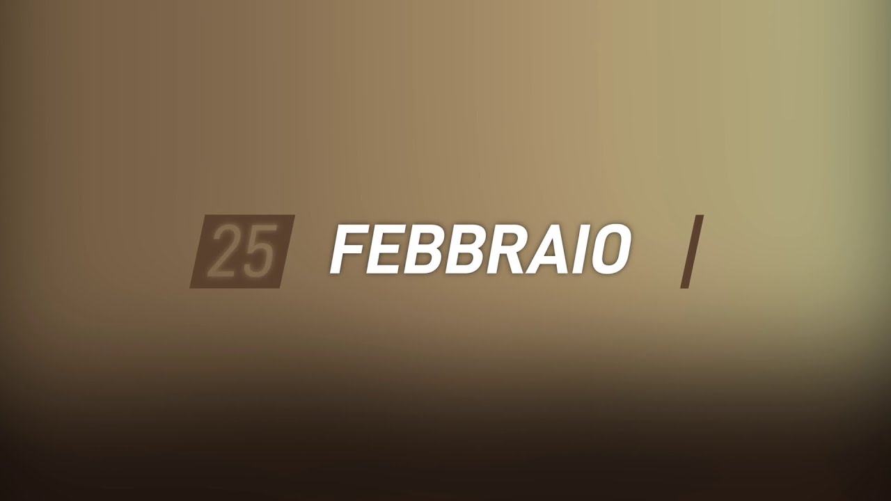 Meditazione Calendario “Parole di Vita” del 25 Febbraio 2022