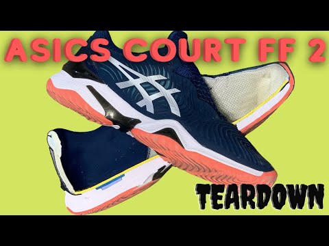 Asics Court FF 2 Teardown and Durability Test | Foot Doctor Tennis Shoe Review