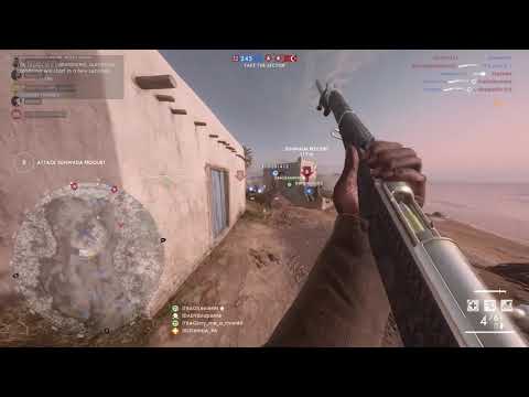 Battlefield 1: killstreaks with the underrated General Liu Rifle (single action rifle mode)