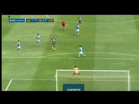 Gol de Hernán barcos Alianza Lima 1 Cristal 0