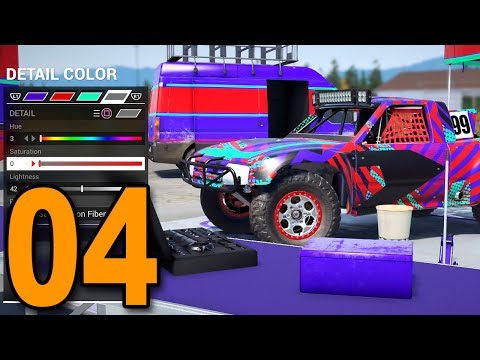 Dirt 4 - Part 4 - Making a Race Team!