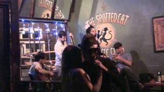 Miss Sophie Lee at the Spotted Cat in New Orleans