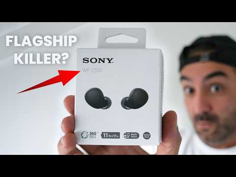 Sony WF-C510 Truly Wireless in-Ear Bluetooth Earbud Headphones with up to 22-Hour Battery, Multipoint-Connection, Mic and IPX4 Water Resistance, Black- New video review thumbnail