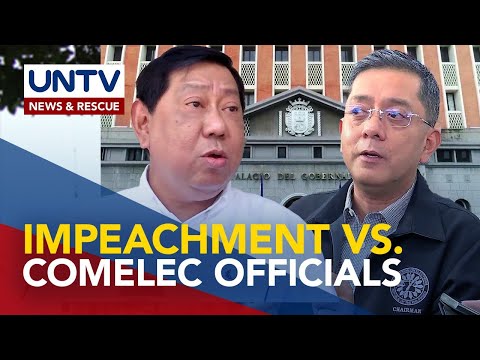 Impeachment complaint vs. Comelec officials, planong ihain ng dating kongresista