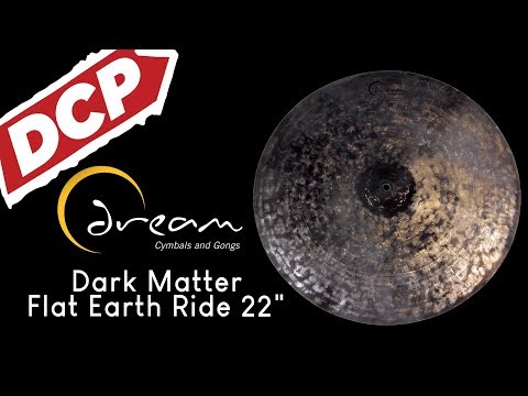 Dream Dark Matter Flat Earth Ride Cymbal 22" 2408 grams DMFE22