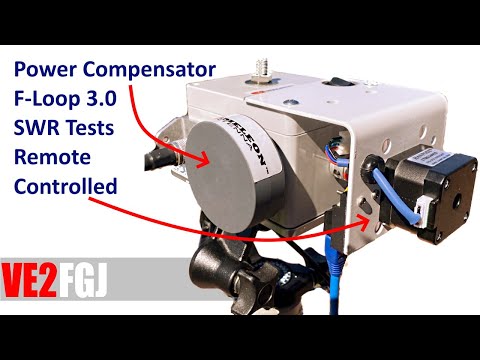 Chameleon Power Compensator 30W CW w/ Remote Controlled F-Loop 3.0 Magnetic Loop Antenna w/ IC-7300
