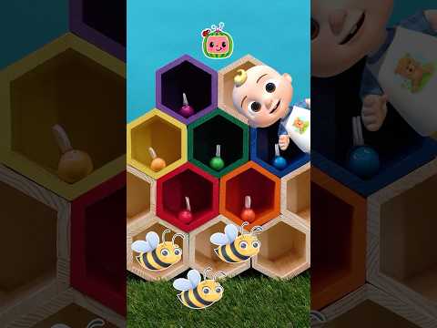 Sort the BEES into the Colorful Holes! 🐝🐝🐝