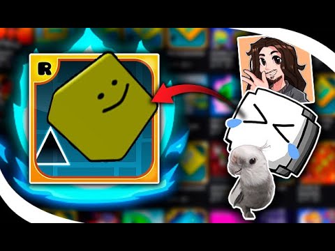 jogando GEOMETRY DASH no ROBLOX! ft @neficoOFC & @RafaBirds