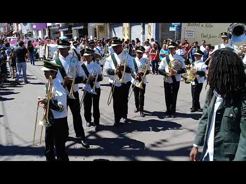 Banda Marcial de Itapevi,se apresenta em IBIÚNA SP. 24 de Março,aniversário da cidade.