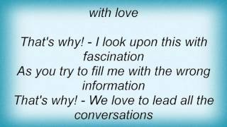 19999 Raised Fist - That&#39;s Why Lyrics