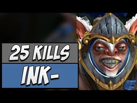 Ink Meepo with Master 25 KILLS | Dota Gameplay