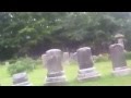 The Conjuring.  Bathsheba Sherman's actual grave in Harrisville, Rhode Island.
