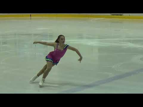 CDP 2018 Advance Novice Girls SP Flaminia MALTESE