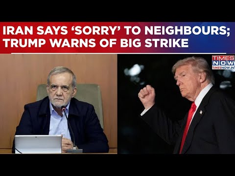 Iran Says ‘Sorry’ To Neighbours Amid Gulf War; Trump Claims 'Tehran Beaten To...’, Warns Of Strike?