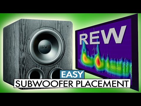 BEST Subwoofer Placement Using REW | TUTORIAL/GUIDE