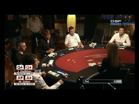 voelklein vs. golser II QQ vs. AA german high rollers 2. staffel