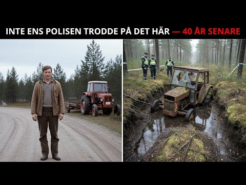 Traktorföraren försvann på ett jobb på en gård utan grannar i Västerbotten 1973 — 40 år senare...