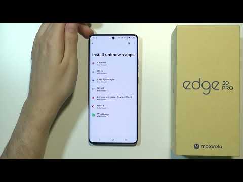 How to Install Apps from Unknown Sources on Motorola Edge 50 Pro - Install Unknown Apps