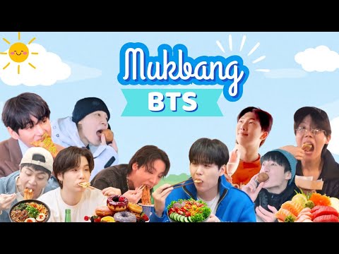 BTS 방탄소년단 mukbang Part 4 : what's on the menu this time? #bts #방탄소년단 #bangtan #mukbang #2025 #new