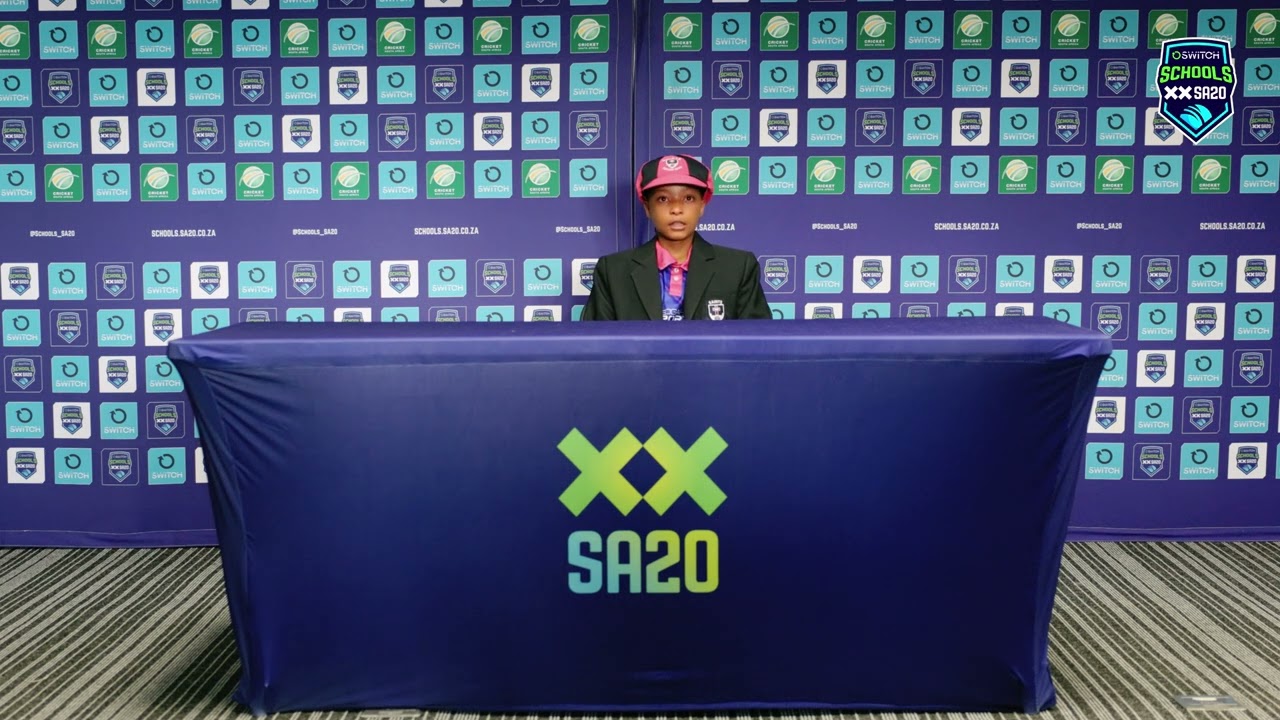 Bophelo Sothoane (Saints Christian School) | Bowler of the Tournament Presser