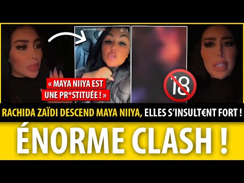CLASH : MAYA NIIYA VIOL€MMENT TACLÉE PAR RACHIDA ZAÏDI, ELLES S'INSULT€NT TRÈS FORT ! C'EST LE CHOC