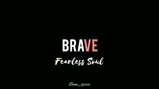Download lagu Every Scar is a lesson - (Brave) LYRICS ( Fearless Soul) Ft. JiLLi mp3 Download lagu Every Scar is a lesson - (Brave) LYRICS ( Fearless Soul) Ft. JiLLi mp3