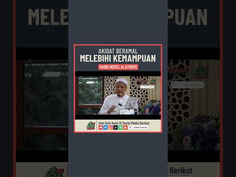 Akibat Beramal Melebihi Kemampuan #shopee #shopeeytdeals
