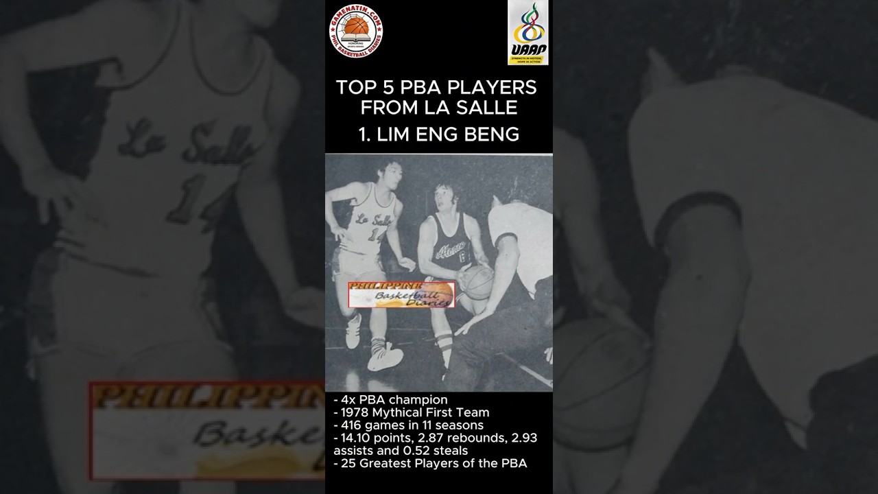 5 Greatest PBA Players from De La Salle