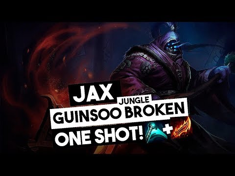 JOGUEI DE JAX COM A NOVA GUINSOO E O COLHEDOR! O RESULTADO FOI ONE SHOT NA CERTA!