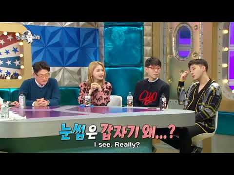 [Radio Star] ENG SUB Did Sung-kyu Tattooed his eyebrow??