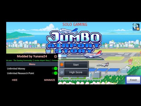 Jumbo Airport Story Mod Latest Version #kairosoft - YouTube