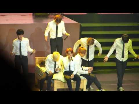 [Jimin Focus] BTS - Blanket Kick Live in Chile 150802