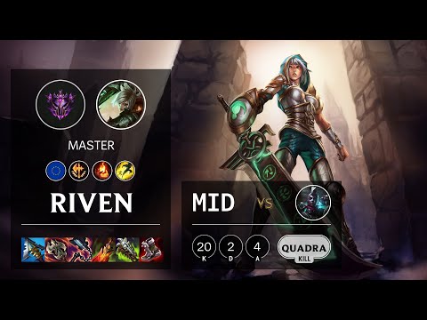 Riven Mid vs Ekko - EUW Master Patch 10.24