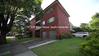 4/9 Rossi Street, SOUTH HURSTVILLE, NSW 2221